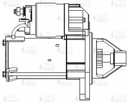 Стартер СТАРТВОЛЬТ LST 0102