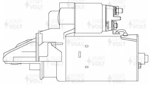 Стартер СТАРТВОЛЬТ LST 1022