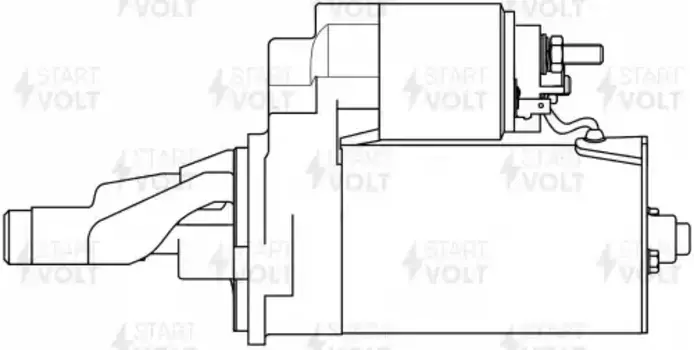 Стартер СТАРТВОЛЬТ LST 1862