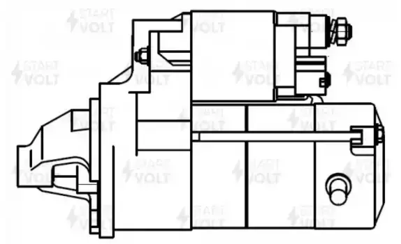 Стартер СТАРТВОЛЬТ LST 1917
