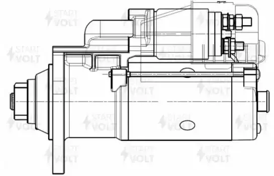 Стартер СТАРТВОЛЬТ LST 2804