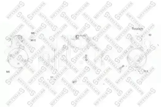 Стартер STELLOX 88-02042-SX