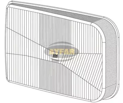 Стекло фары AYFAR C11559L