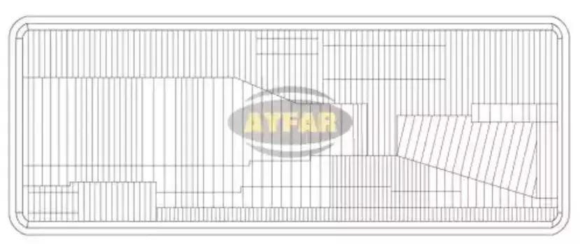 Стекло фары AYFAR C11631L