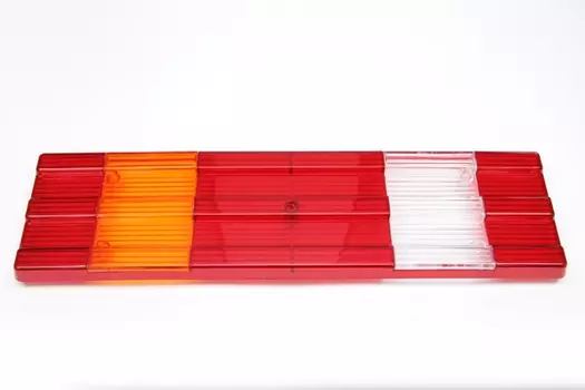 стекло фонаря! LH 6-секц. с рёбрами\ MB Actros