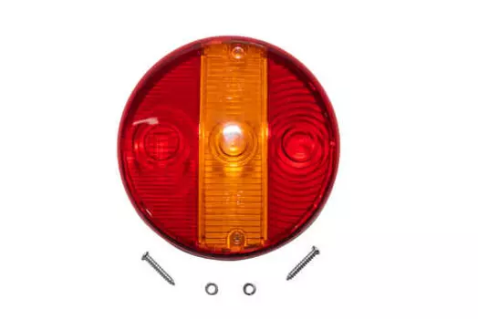 стекло фонаря! задн. кругл. \ MAN, MB, Scania, DAF, Volvo, Iveco, BPW, Fruehauf 88-90076-SX STELLOX