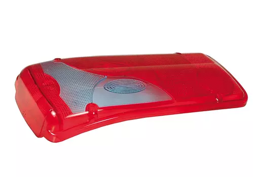 стекло многосекц. заднего фонаря ! левое 'с каплей' \ MAN TGA 056500 VIGNAL