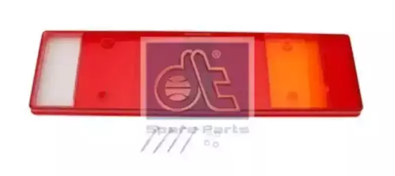 стекло задн. фонаря !стопы 6 секций с шурупами \Scania, Volvo FH12/16. DAF, MAN, IVECO,RVI 1.21255 DT