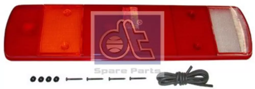 стекло заднего фонаря !лев/прав 7-секц. прямоуг. \Scania,Volvo 94/113-164 FM7 FH12 1.21439 DT