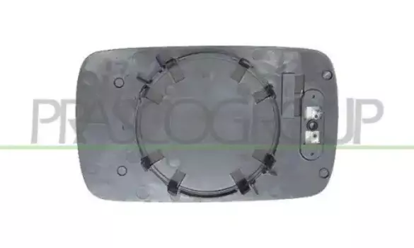 стекло зеркала лев. с подогр. асферич.! голубое\ BMW E39 95-00