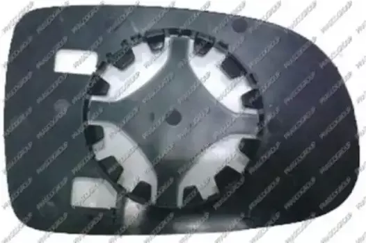 стекло зеркала левое! с кроншт. асфер. с подогр.\ Opel Corsa C 1.0-1.8i/1.3D/1.7D 00-09