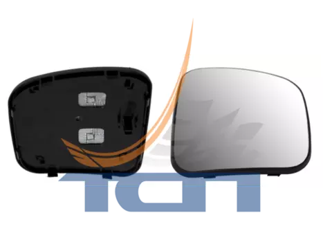 стекло зеркала! малое, с обогр. 24V \Scania