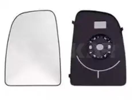 стекло зеркала правое! с кроншт. выпукл.\ Citroen Jumper, Fiat Ducato, Peugeot Boxer 06>