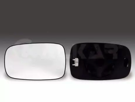 стекло зеркала правого! с кроншт. выпукл. с подогр.\ Renault Megane II 03>