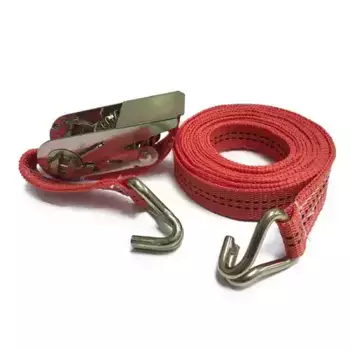 Стяжной ремень AVS A40262S 0.4 т стальные крюки 5 м
