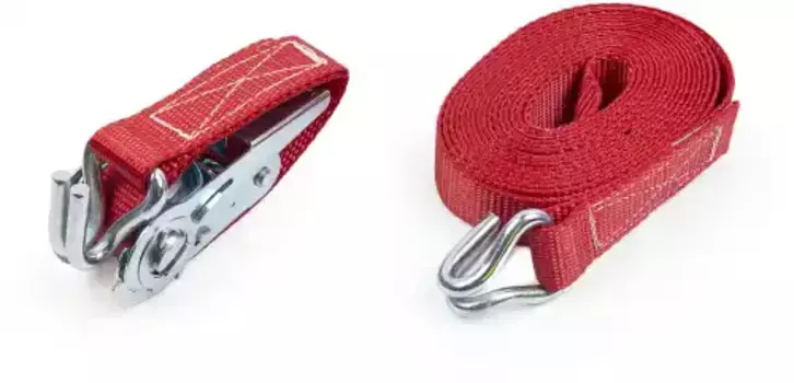 Стяжной ремень BRIX BRX0020008 1 т стальные крюки 4 м