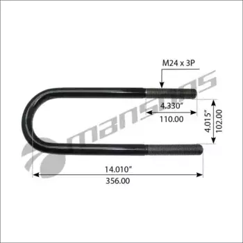 Стремянка рессоры MANSONS 300.122