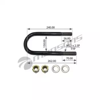 Стремянка рессоры MANSONS 300.406