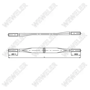 Стремянка рессоры WEWELER B017M22E004