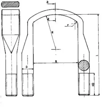 Стремянка рессоры WEWELER B179M24B013 M24
