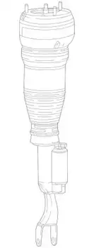 Strut !Left \18>21 MB S 560 4.0L V8 217 320 39 01