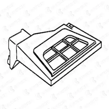 ступенька подножки нижняя ! (м) левая \DAF XF105