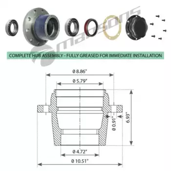 Ступица MANSONS 790.011