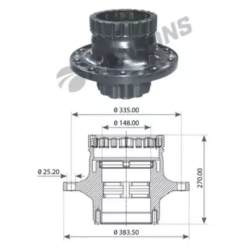 Ступица MANSONS 900.464.1