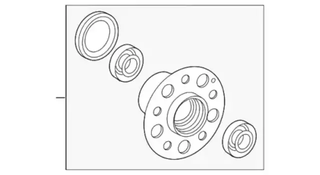 Ступица MB 212 330 00 25