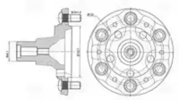 Ступица TRIALLI MR 0308
