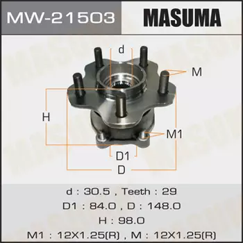 Ступица MASUMA MW-21503