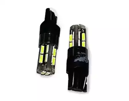 СВЕТОДИОД 12 В 5 ВТ БЕЗ ЦОКОЛЯ БЕЛЫЙ 18 SMD 4014 С ОБМАНКОЙ 2 ШТ. БЛИСТЕР AVS A78449S