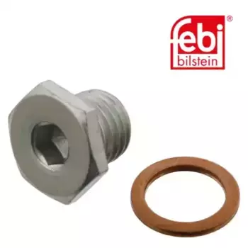 SW20930968 [11137568309S1] !пробка маслослив. отв. с кольцом\ BMW E81/E87/E88/E46/E90 01> FEBI