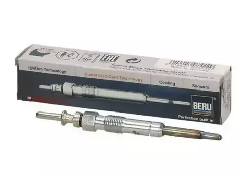 Свеча накаливания BERU GE102 BMW E46/E60/E61/E65 1.8D/2.0D/3.0D 01>
