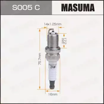 Свеча зажигания MASUMA S005C Mazda 323, Nissan Almera/Primera/Micra 1.0-2.5i 91>