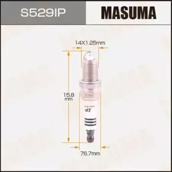 Свеча зажигания MASUMA S529IP Toyota, Lexus 98>