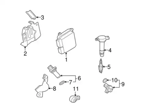 Свеча зажигания MITSUBISHI 1822A068