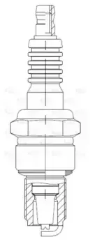 Свеча зажигания СТАРТВОЛЬТ VSP0108 Honda CB/MTX/MBX, Yamaha DT, Cagiva 125