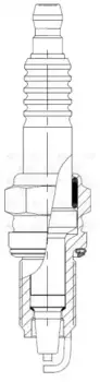 Свеча зажигания СТАРТВОЛЬТ VSP1602 Fiat 500/Punto/Bravo/Stilo, Suzuki Alto/Wagon R 1.0-1.6i 97>