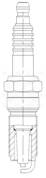 Свеча зажигания СТАРТВОЛЬТ VSP 0045 Ford Focus 98>/Focus II 04> 1.4i/1.6i/1.6Ti
