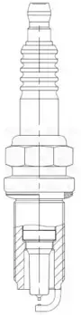 Свеча зажигания СТАРТВОЛЬТ VSP 1904 Toyota Camry V50/V70 2.5i 05>