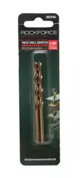 сверло по металлу! 4мм HSS+Co(2шт), в блистере\ RF-DS240H ROCK FORCE