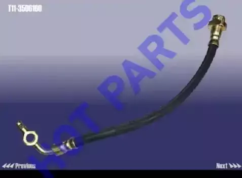 T113506160 ШЛАНГ ТОРМОЗНОЙ ЗАДНИЙ ПРАВЫЙ CH TIGGO HOT-PARTS