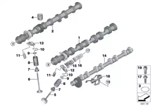 тарелка пружины верхняя!\ BMW E81/E82/E87/F20/F21/F40/F52/F23 11 34 7 614 134