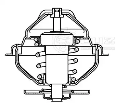Термостат системы охлаждения LUZAR LT 0709