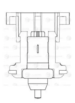 Термостат системы охлаждения LUZAR LT 1824