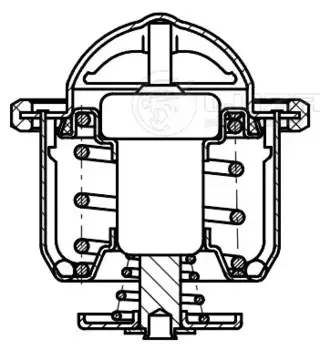 Термостат системы охлаждения LUZAR LT 3002