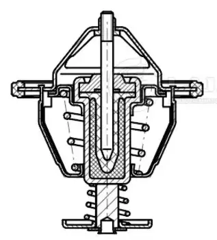 Термостат системы охлаждения LUZAR LT 1100