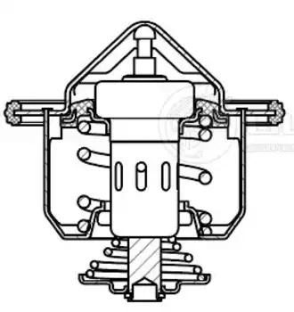 Термостат системы охлаждения LUZAR LT 1122