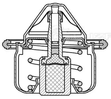 Термостат системы охлаждения LUZAR LT 1424
